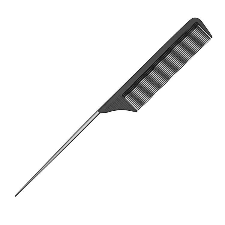 Head Gear Black Carbon Tail Comb Hg6
