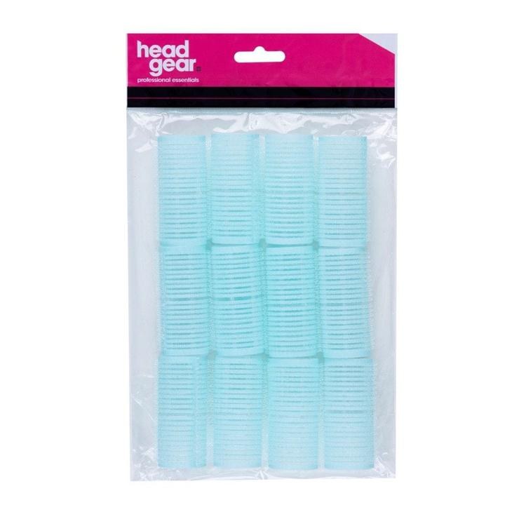 Head Gear Light Blue Velcro Roller 28mm