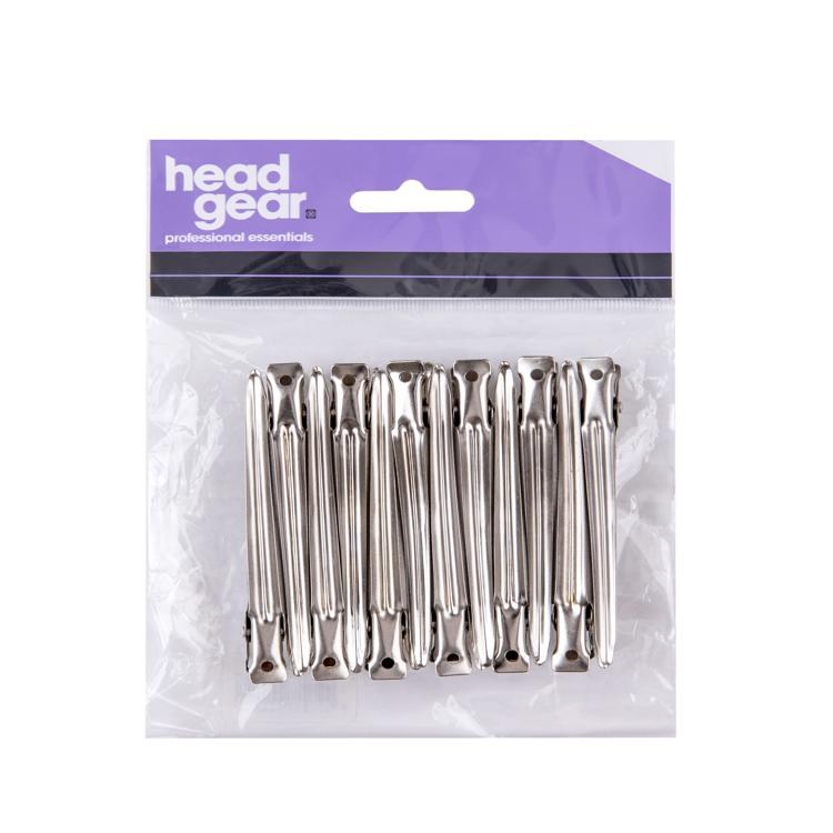 Head Gear Sml Metal Clips (12)