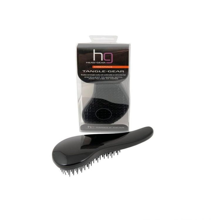 Head Gear Tangle Brush Black