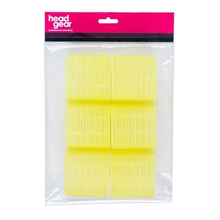 Head Gear Velcro Roller Yellow 66mm
