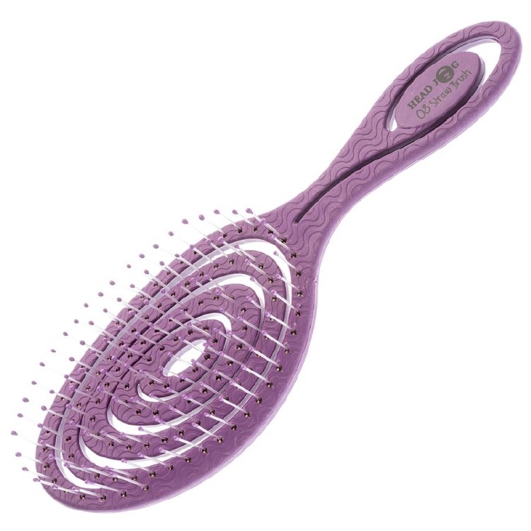 Head Jog Straw Brush Blackberry