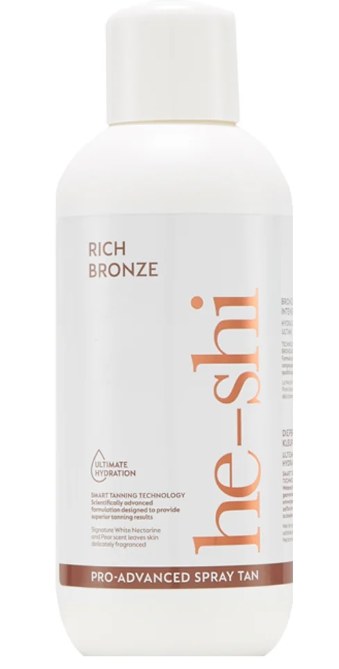 He-Shi Dark Spray Tan 1 Litre