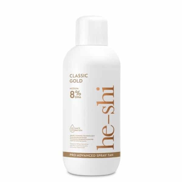 He-Shi Medium Spray Tan 1 Litre