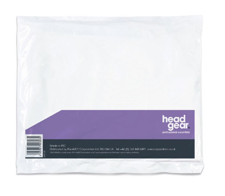 Head Gear Disposable Full Hairdressing Cape Pk Black