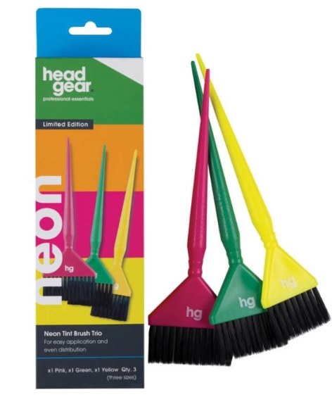 Head Gear Trio Tint Brush Set
