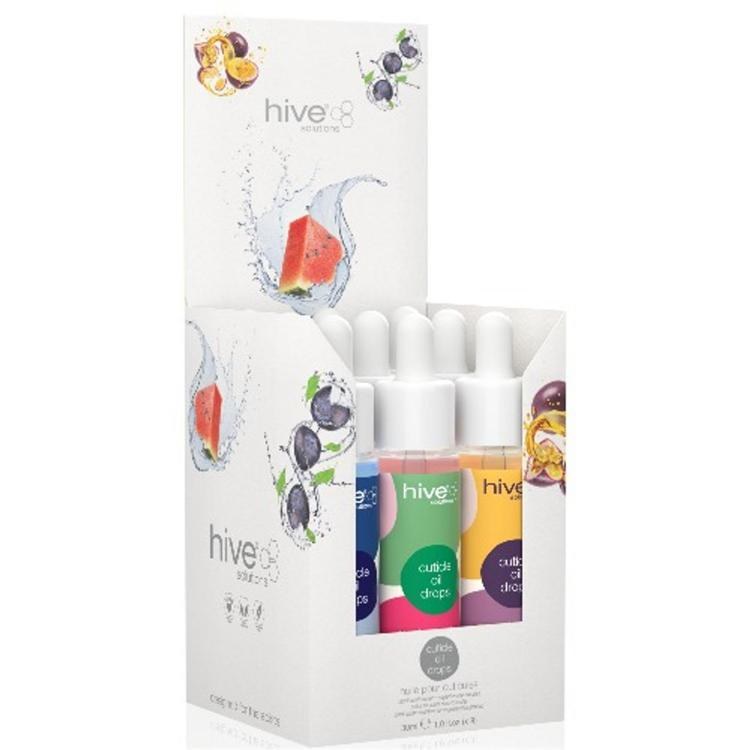 Hive Cuticle Oil Box Of 9 Assorted