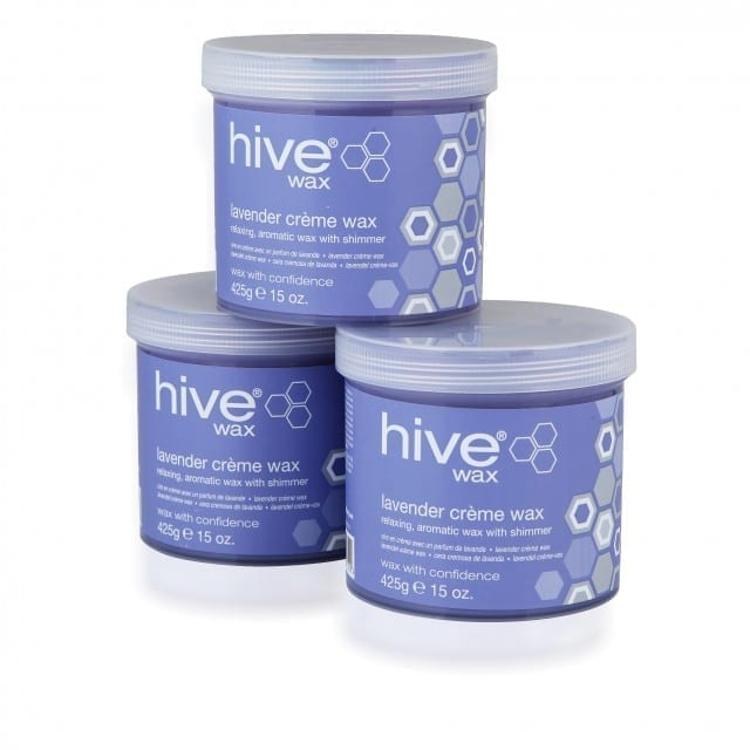 Hive Of Beauty Lavender Creme Wax 425G 3 For 2