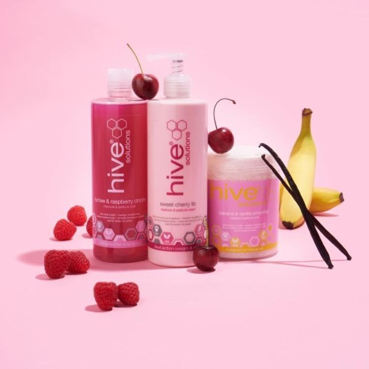 Hive Lychee &amp; Rasperry Drizzle Manicure &amp; Pedicure Soak