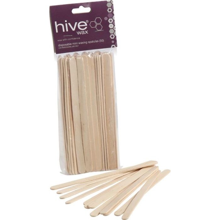 Hive Disposable  Mini Wax Spatulas 50