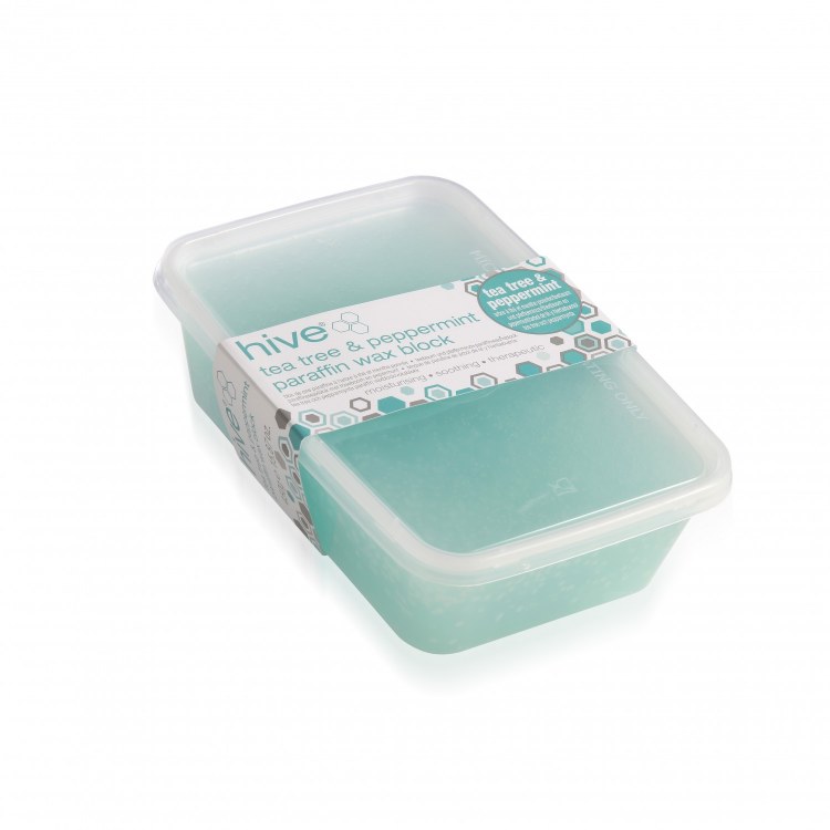 Hive Tea-Tree &amp; Peppermint Paraffin Wax Block  450G