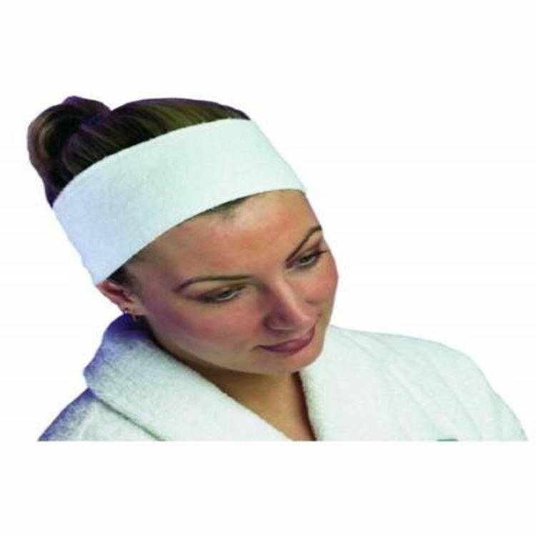 Hive White Velcro Headband
