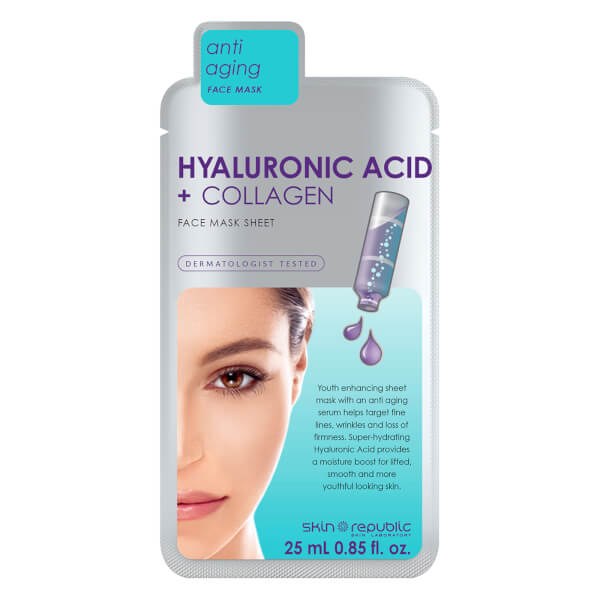 Skin Republic Hyaluronic Acid + Colllegan Sheet Mask