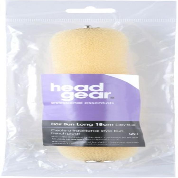 Jumbo Hair Bun Long Blonde18Cm