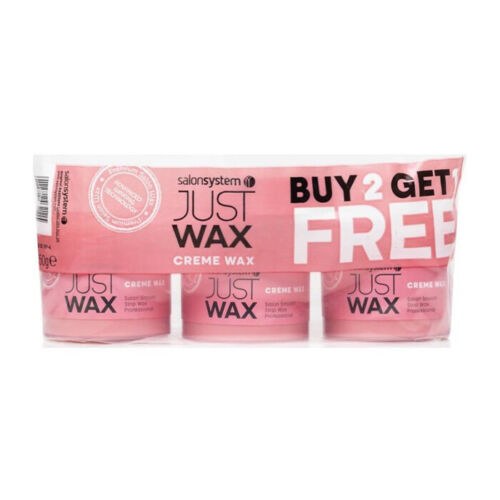 Salonsystem Just Wax 3 For 2 Creme Wax