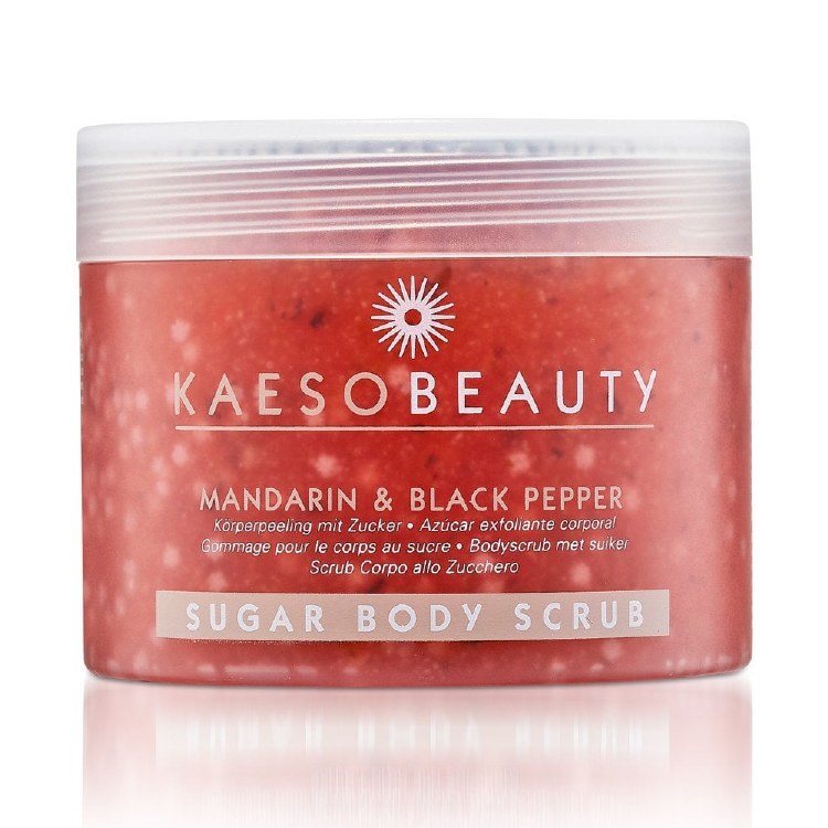 Kaeso Mandarin &amp; Black Pepper Sugar Body Scrub 450mls