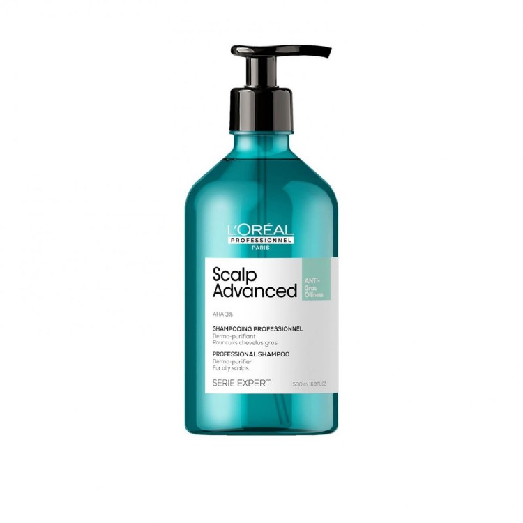 L'Oreal Professionnel Scalp Advanced Anti Oil Shampoo 500mls