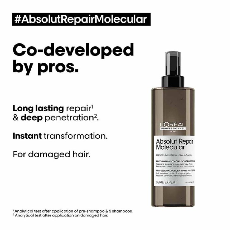 L'Oreal Professionnel Serie Expert Absolut Repair Molecular Pre Shampoo 190ml