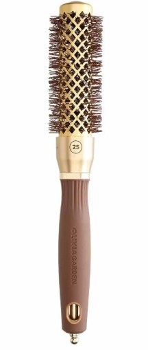 Olivia Garden Bl;owout Shine 25mm Gold &amp; Brown Brush