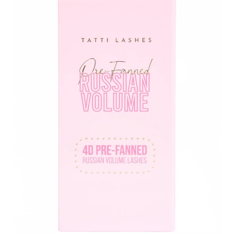 Tatti Lashes Pre Fanned 4D Russian Volume 11mm