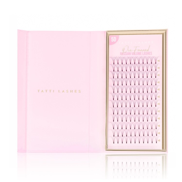 Tatti Lashes Russian Volume 5D Fans 14mm
