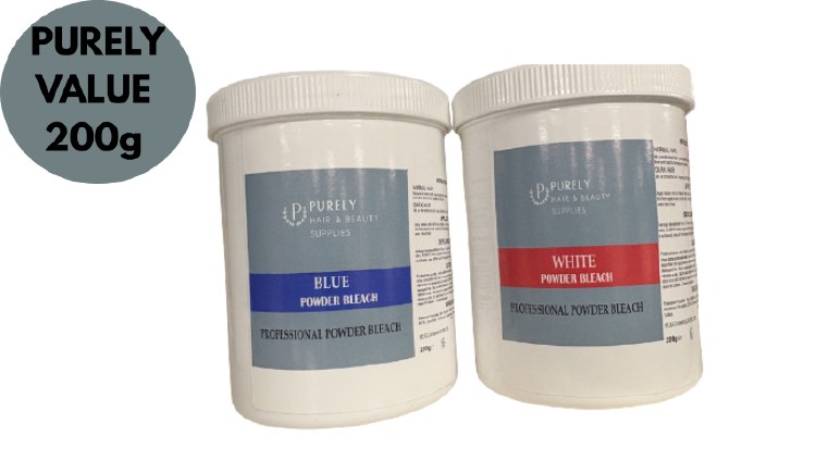 Purely 200g Blue Bleach Powder