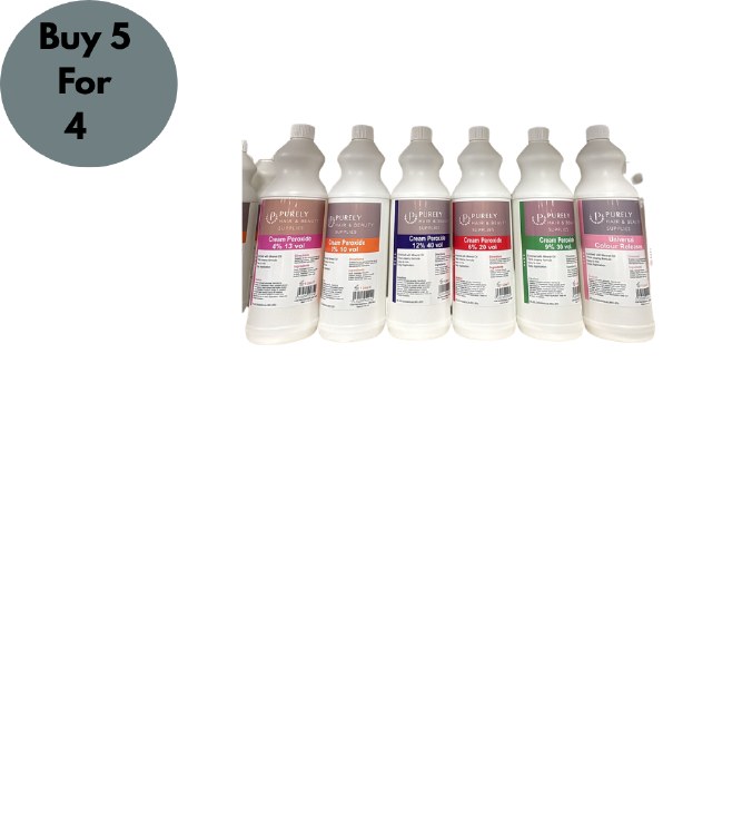 Purely Hair &amp; Beauty Cream Peroxide 6%  1Litre