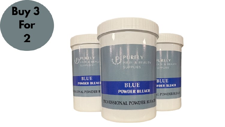 Purely Hair &amp; Beauty Blue Powder Bleach 500g