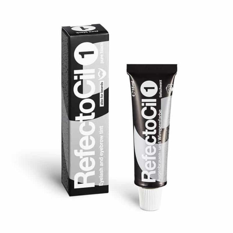 RefectoCil Eyelash And Eyebrow Tint Pure Black Tint No 1
