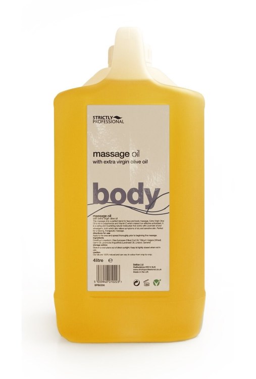 Massage Oil With Extra Virgin Olive Oil 4 Litre
