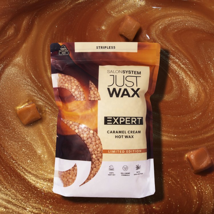 Salon System Just Wax Expert Advanced Caramel Cream Hot Wax