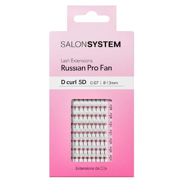 Salon System Pro Fans D Curl 5D