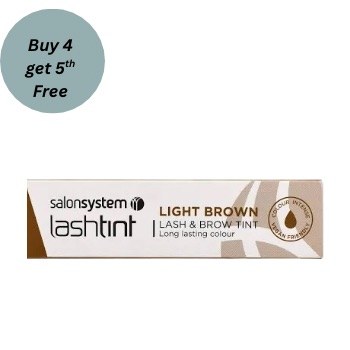 SalonSystem Light Brown Eyelash Tint