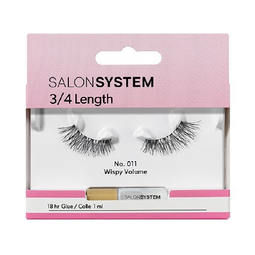 Salon System Strip Lash 3/4 Length 011 Wispy Volume