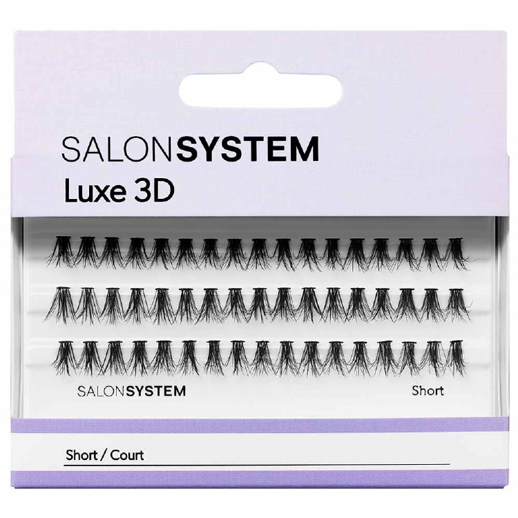 Salon Systems Lash Luxe 3d Individual Short Lashes