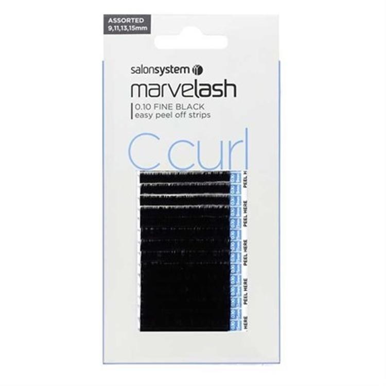 Salonsystem MarveLash C Curl 0.10 Fine 9-15mm