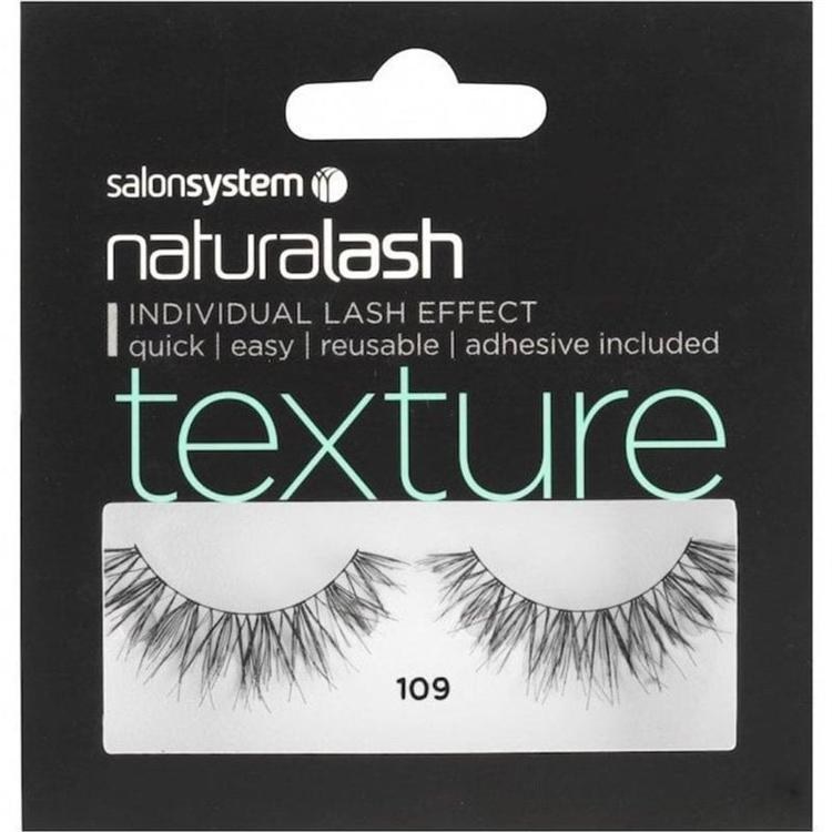 SalonSystem Naturalash Texture Strip Lash 109 Black