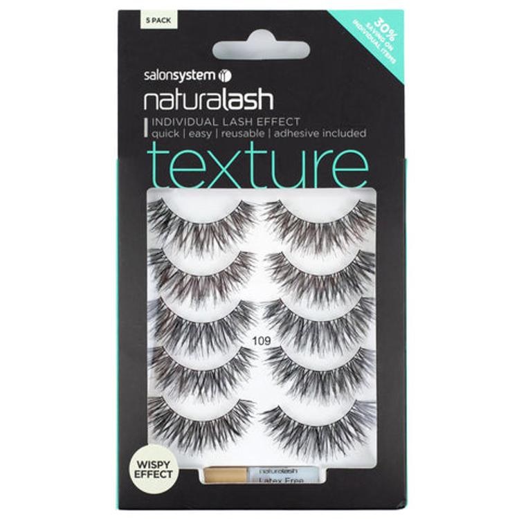 SalonSystem Naturalash Texture Wispy Effect 109 Multipack