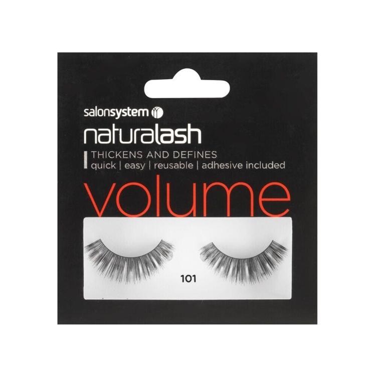 Salonsystem Naturalash Volume  Strip Lash 101 Black