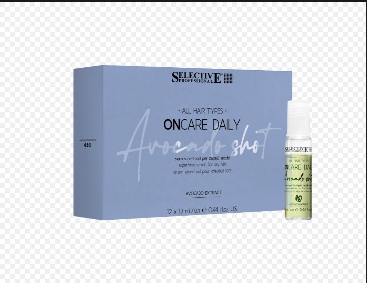 Selective Professional Oncare Daily Superfood Capsule Avacado Shot 12 x 13mls