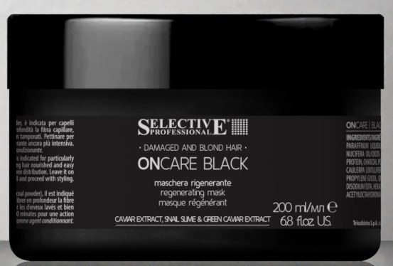 Selective Prossional Black Oncare Mask 200 mls
