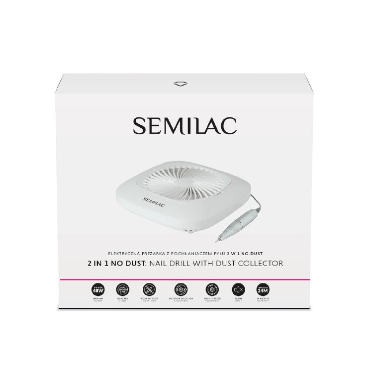 Semilac 2 In 1 No Dust Electric Nail Drill