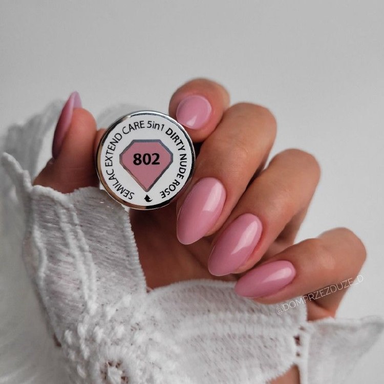 Semilac Extend Care 5 in 1 Dirty Nude 802