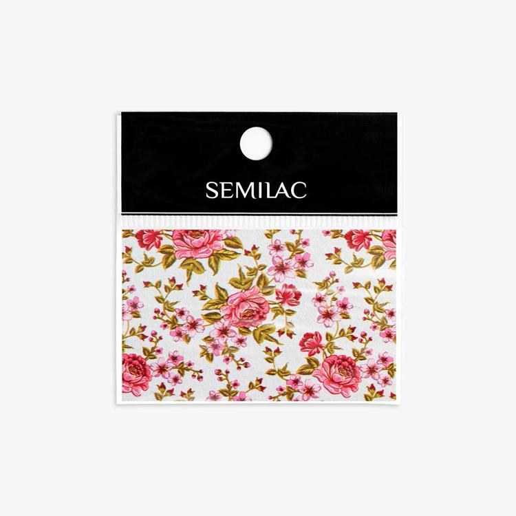 Semilac Blooming Flowers Nail Transfer