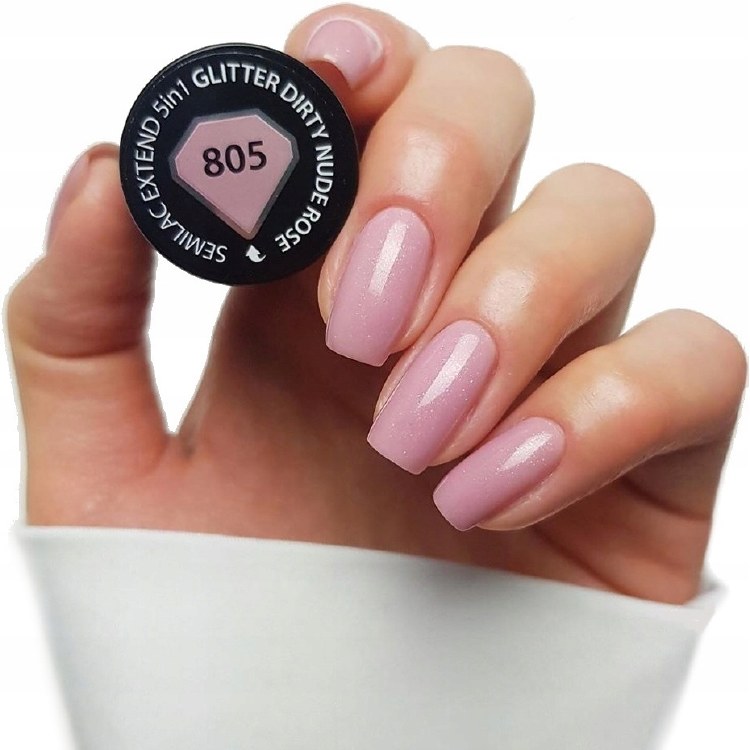 Semilac Extend Base Dirty Nude Rose  805