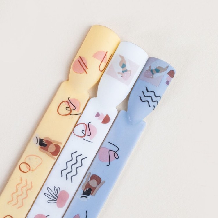 Semilac Water Flowers Stickers