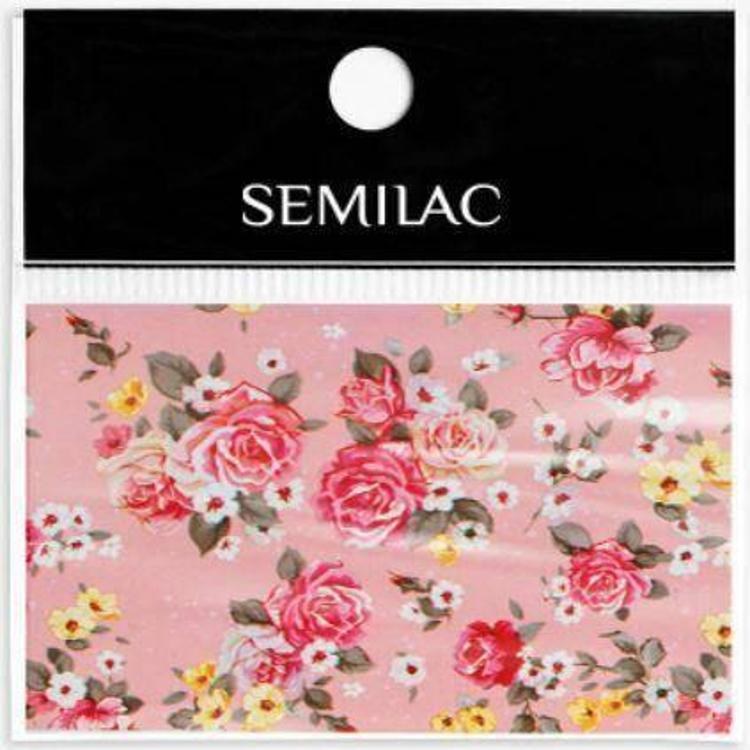 Semilac Flowers Transfer Foil 29