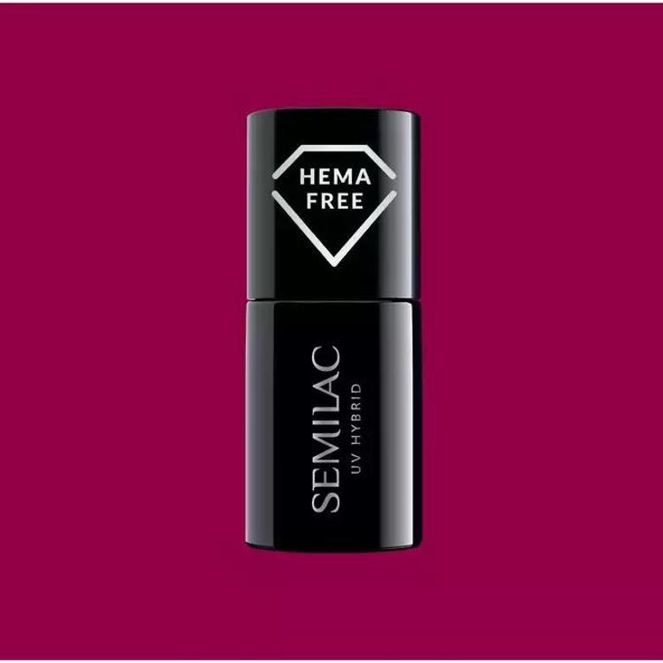 Semilac Gel Polish Powerful Burgundy 436
