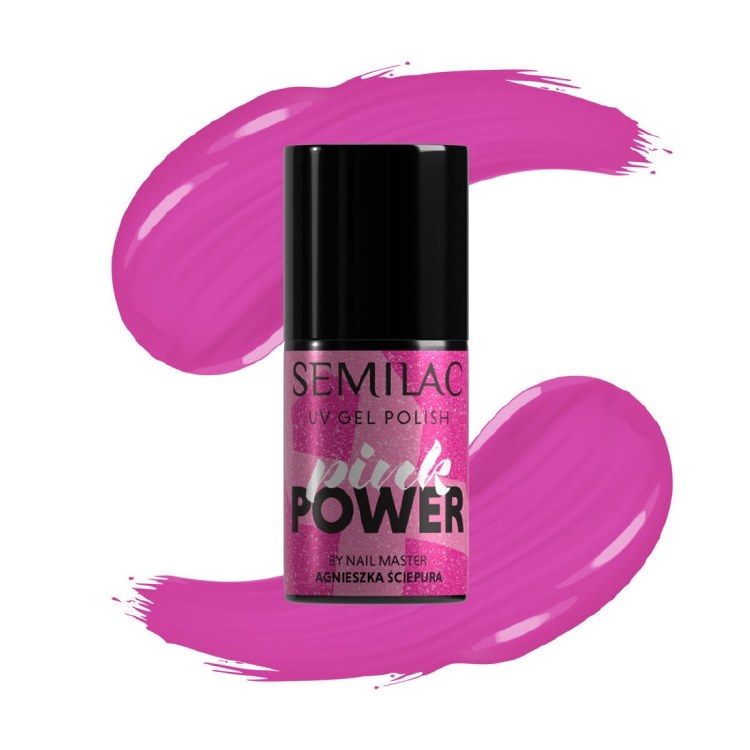 Semilac Gel Polish Pink Power