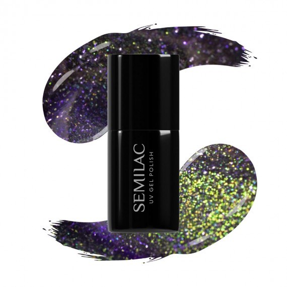 Semilac Gel Polish Cyber Violet